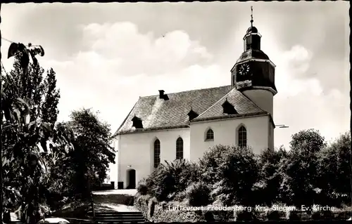 Ak Freudenberg im Siegerland, Evangelische Kirche