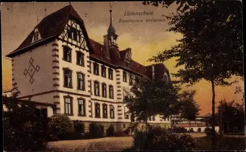 Ak Lüdenscheid im Märkischen Kreis, Sanatorium Hellersen
