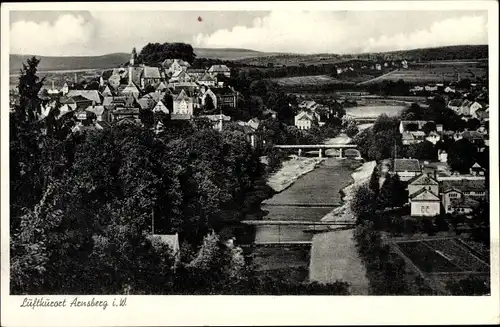 Ak Arnsberg im Sauerland Westfalen, Panoramablick