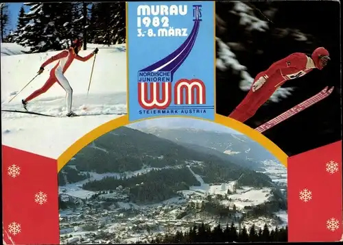 Ak Murau Steiermark, Weltmeisterschaft 1982, Nordische Junioren, Skispringen, Skiläufer