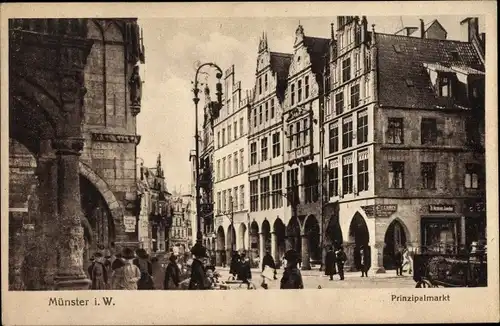 Ak Münster in Westfalen, Prinzipalmarkt