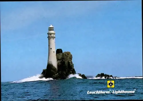Ak Irland, Fastnet Rock-Leuchtturm