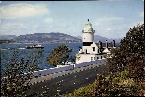 Ak Firth of Clyde Schottland, The Cloch Lighthouse