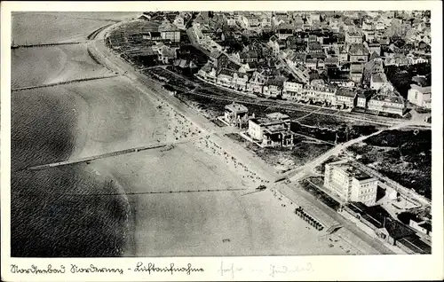 Ak Norderney in Ostfriesland, Fliegeraufnahme