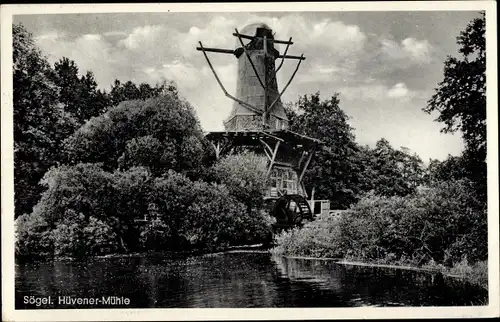 Ak Sögel im Emsland, Hülvener Mühle