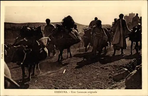 Ak Khénifra Marokko, Une Caravane originale