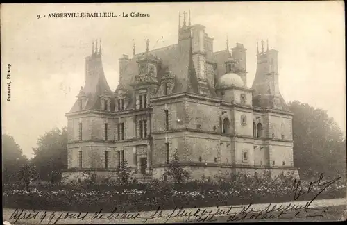 Ak Angerville Bailleul Seine Maritime, Le Chateau