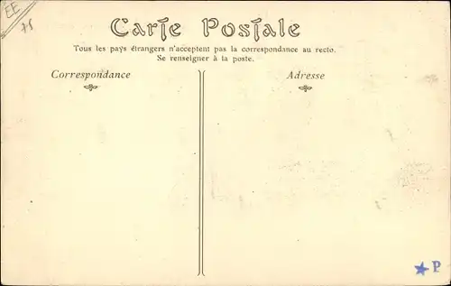 Ak Paris, Mi Careme 1910, Carron, President du Conseil, Elisa Gaillard, Reine des Reines