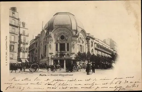 Ak Paris XVI., Nouvel Hippodrome