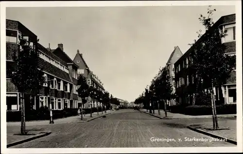 Ak Groningen Niederlande, Starkenborghstraat