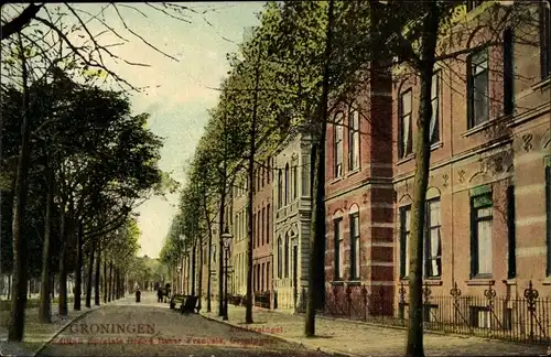 Ak Groningen Niederlande, Zuidersingel