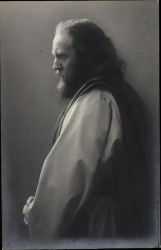 Ak Oberammergau in Oberbayern, Passionsspiel 1910 Darsteller Anton Lang, Jesus