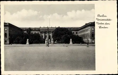 Ak Berlin Mitte, Unter den Linden