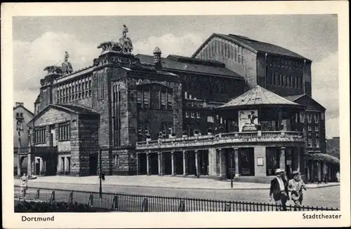 Ak Dortmund im Ruhrgebiet, Stadttheater