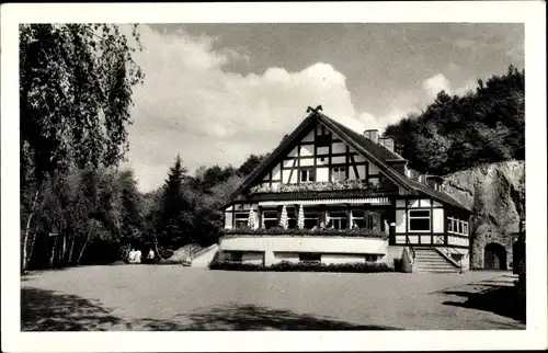 Ak Königstein Taunus, Kaffee zum fröhlichen Landmann