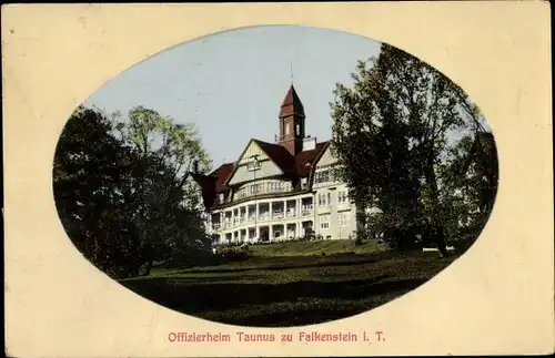 Ak Falkenstein Königstein im Taunus, Offizierheim