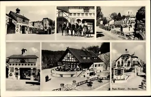 Ak Königstein im Taunus, Hofgut Rettershof, Café zum fröhlichen Landmann