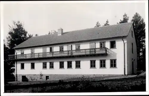 Foto Ak Silges Nüsttal Osthessen, Blick auf Haus