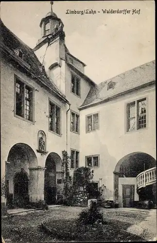 Ak Limburg an der Lahn in Hessen, Partie am Walderdorfer Hof