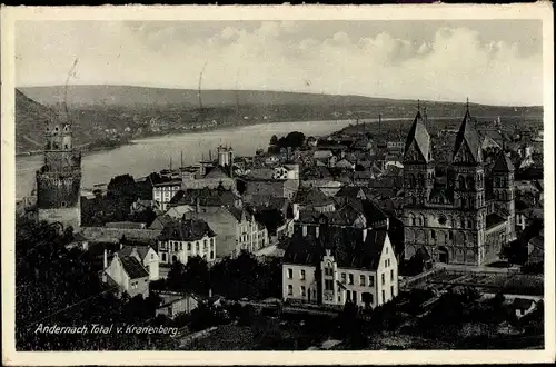 Ak Andernach am Rhein, Total v. Kranenberg