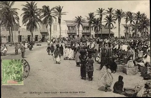 Ak Saint Louis Senegal, Marche de Guet N'Dar