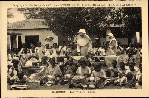 Ak Dahomey Benin, Missions Africaines, L'Ouvroir de Cotonou