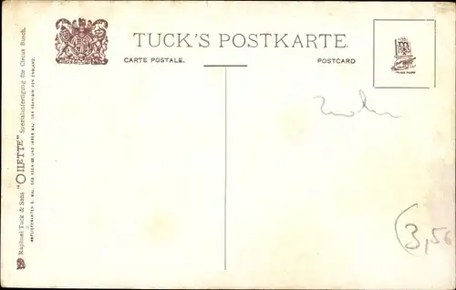 Künstler Ak Thomas, Paul, Zirkus Busch, Pferdedresseur, Tuck
