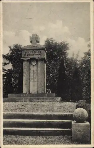 Ak Wiblingwerde im Sauerland, Kriegerdenkmal