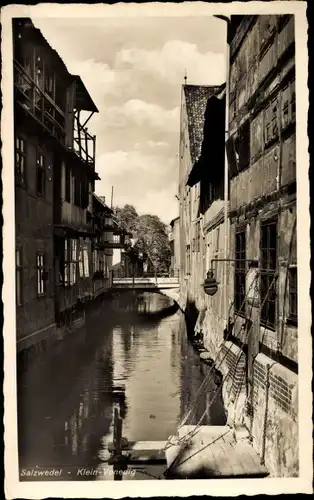 Ak Salzwedel in der Altmark, Klein Venedig