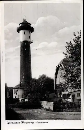 Ak Wangerooge in Friesland, Leuchtturm 