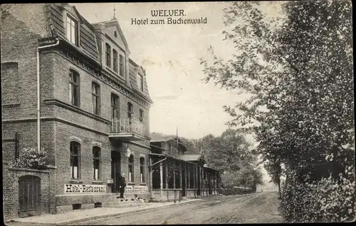 Ak Welver in Westfalen, Hotel zum Buchenwald