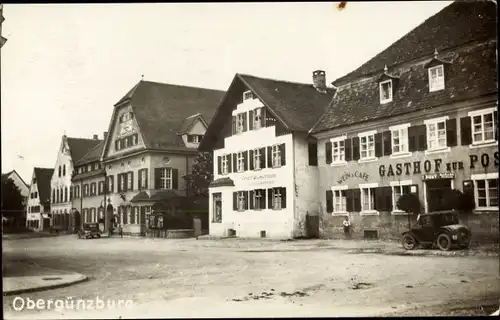 Ak Obergünzburg im Allgäu, Gasthof zur Post