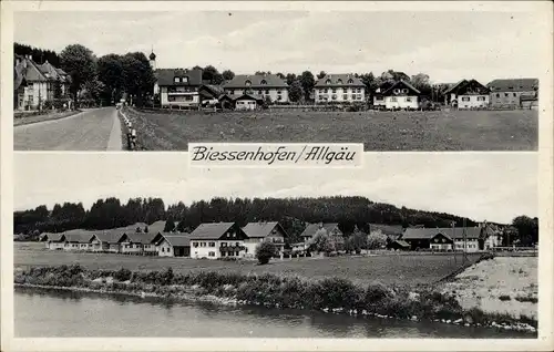 Ak Biessenhofen im Ostallgäu, Gesamtansichten