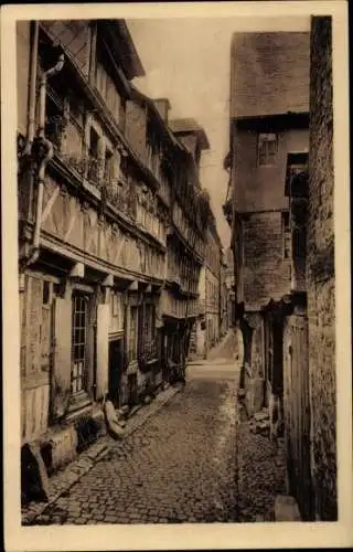 Ak Lisieux Calvados, La Rue de la Paix