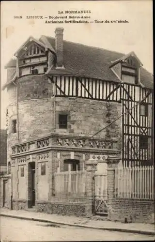 Ak Lisieux Calvados, Boulevard Sainte Anne