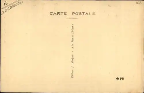 Ak Lisieux Calvados, Vieilles Maisons, Rue d'Ouville