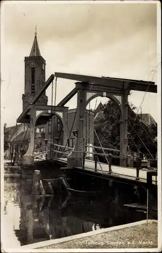 Ak Loenen aan de Vecht Utrecht, Tolbrug