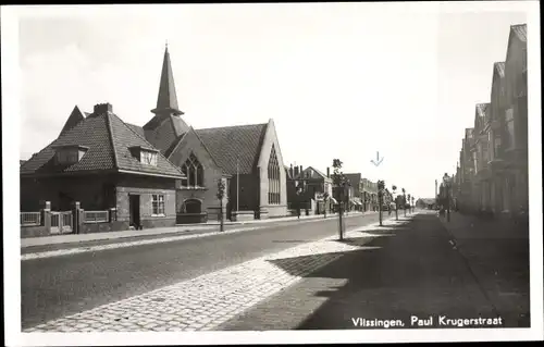 Ak Vlissingen Zeeland Niederlande, Paul Krugerstraat