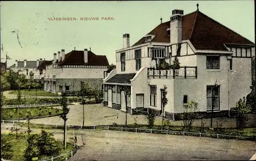 Ak Vlissingen Zeeland Niederlande, Nieuwe Park