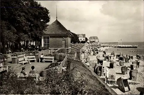 Ak Wyk auf Föhr Nordfriesland, Promenade