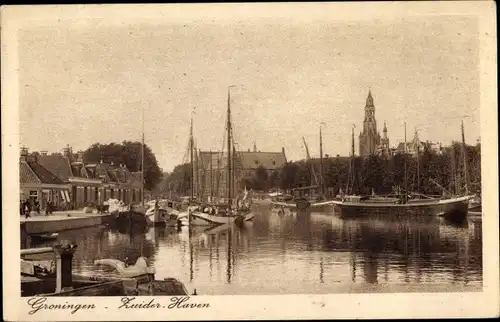 Ak Groningen Niederlande, Zuider Haven