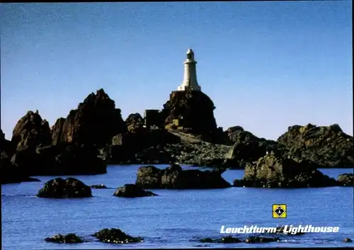 Ak Kanalinsel Jersey, Leuchtturm La Corbiere