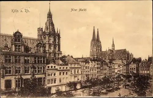 Ak Köln am Rhein, Alter Markt