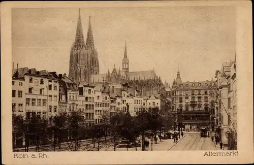 Ak Köln am Rhein, Alter Markt