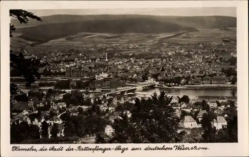 Ak Hameln an der Weser Niedersachsen, Gesamtansicht