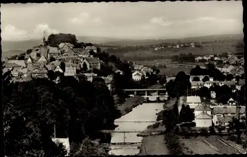 Ak Arnsberg Hochsauerlandkreis, Panoramablick auf die Altstadt