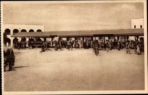 Ak Djibouti Dschibuti, Le Marché, Marktplatz