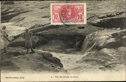 Ak Mali, Vue des Chutes du Felou