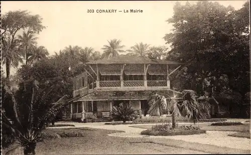 Ak Conakry Konakry Guinea, La Mairie