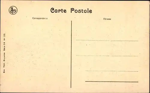 Ak La Roche en Ardenne Luxemburg, Vieux coin sur le chemin de Maka